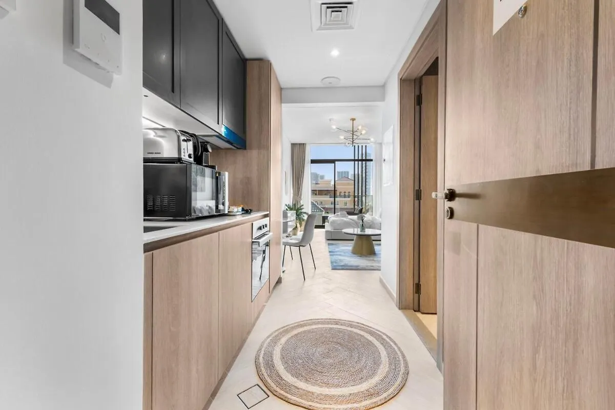 Apartment Waves - Elegant & Lavish Studio Apt For 4 In Jvc Dubai United Arab Emirates